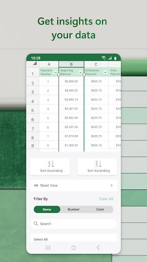 Microsoft Excel: Spreadsheets Android App