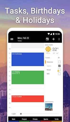 Business Calendar 2 - Events, Tasks & Widgets Android App