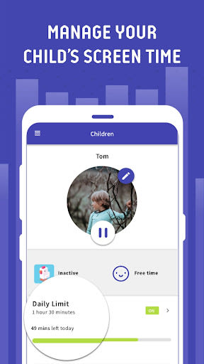 Parental Control - Screen Time & Location Tracker Android App