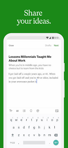 Medium Android App