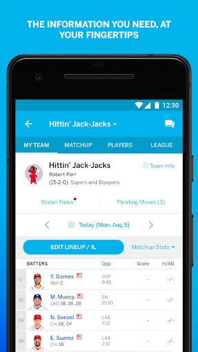 ESPN Fantasy Sports Android App