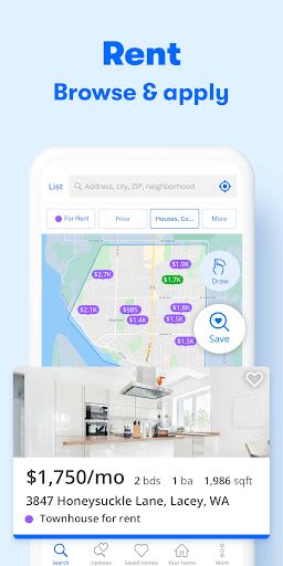 Zillow: Find Houses for Sale & Apartments for Rent Android App