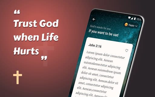 King James Bible (KJV) - Free Bible Verses + Audio Android App