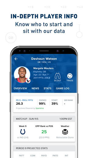 CBS Sports Fantasy Android App