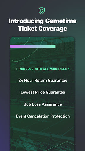 Gametime - Tickets to Sports, Concerts, Theater Android App