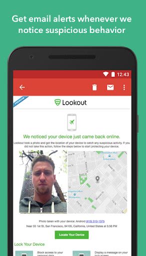 Security & Antivirus | Lookout Android App