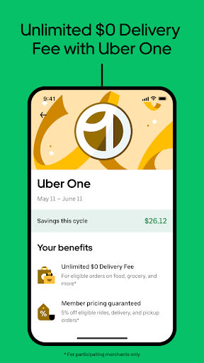 Uber Eats Food Delivery Android App 