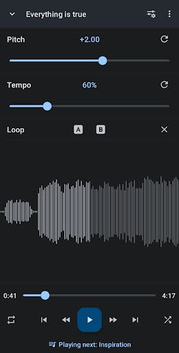 Music Speed Changer Android App