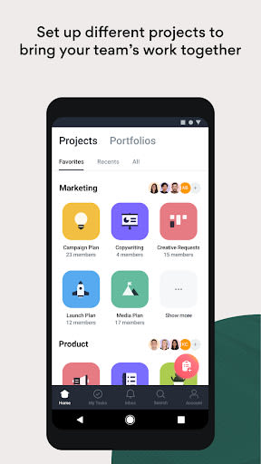 Asana: Work in one place Android App