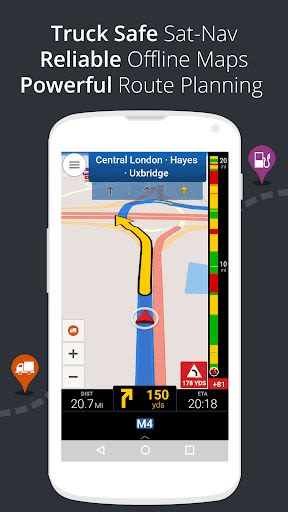 CoPilot Truck GPS Android App