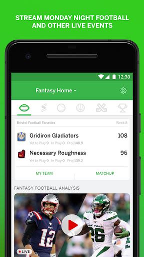 ESPN Fantasy Sports Android App